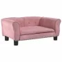 Cama para perros de terciopelo rosa 70x45x30 cm de vidaXL, Camas para perros - Ref: Foro24-171827, Precio: 65,65 €, Descuento: %