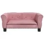 Cama para perros de terciopelo rosa 70x45x30 cm de vidaXL, Camas para perros - Ref: Foro24-171827, Precio: 65,65 €, Descuento: %