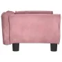 Cama para perros de terciopelo rosa 70x45x30 cm de vidaXL, Camas para perros - Ref: Foro24-171827, Precio: 65,65 €, Descuento: %