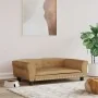 Cama para perros de terciopelo marrón 95x55x30 cm de vidaXL, Camas para perros - Ref: Foro24-171815, Precio: 83,10 €, Descuen...