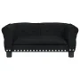 Hundebett aus schwarzem Samt, 70 x 45 x 30 cm von vidaXL, Betten für Hunde - Ref: Foro24-171828, Preis: 78,81 €, Rabatt: %