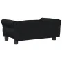 Hundebett aus schwarzem Samt, 70 x 45 x 30 cm von vidaXL, Betten für Hunde - Ref: Foro24-171828, Preis: 78,81 €, Rabatt: %