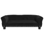Hundebett aus schwarzem Samt, 95 x 55 x 30 cm von vidaXL, Betten für Hunde - Ref: Foro24-171814, Preis: 94,97 €, Rabatt: %