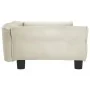 Cama para perros de terciopelo crema 95x55x30 cm de vidaXL, Camas para perros - Ref: Foro24-171816, Precio: 82,61 €, Descuent...