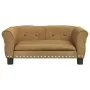 Hundebett aus braunem Samt, 70 x 45 x 30 cm von vidaXL, Betten für Hunde - Ref: Foro24-171829, Preis: 65,11 €, Rabatt: %