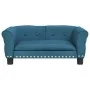 Cama para perros de terciopelo azul 70x45x30 cm de vidaXL, Camas para perros - Ref: Foro24-171824, Precio: 64,87 €, Descuento: %