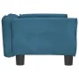 Cama para perros de terciopelo azul 70x45x30 cm de vidaXL, Camas para perros - Ref: Foro24-171824, Precio: 64,87 €, Descuento: %