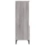Hoher Schrank aus grauem Sonoma-Sperrholz 40x36x110 cm. von vidaXL, Sideboards - Ref: Foro24-821250, Preis: 73,86 €, Rabatt: %