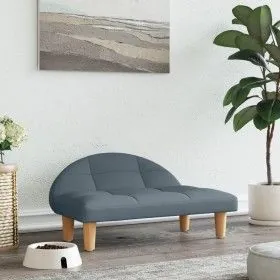 Cama para perros de tela gris oscuro 70x52x30 cm de vidaXL, Camas para perros - Ref: Foro24-171934, Precio: 58,85 €, Descuent...