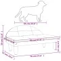 Cama para perros de tela gris oscuro 70x52x30 cm de vidaXL, Camas para perros - Ref: Foro24-171934, Precio: 58,85 €, Descuent...