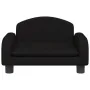Hundebett aus schwarzem Stoff, 50 x 40 x 30 cm von vidaXL, Betten für Hunde - Ref: Foro24-171975, Preis: 64,01 €, Rabatt: %