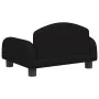 Hundebett aus schwarzem Stoff, 50 x 40 x 30 cm von vidaXL, Betten für Hunde - Ref: Foro24-171975, Preis: 64,01 €, Rabatt: %
