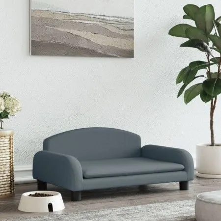 Dark gray fabric dog bed 70x45x30 cm by vidaXL, Beds for dogs - Ref: Foro24-171961, Price: 83,87 €, Discount: %