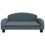 Dark gray fabric dog bed 70x45x30 cm by vidaXL, Beds for dogs - Ref: Foro24-171961, Price: 83,87 €, Discount: %