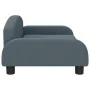 Dark gray fabric dog bed 70x45x30 cm by vidaXL, Beds for dogs - Ref: Foro24-171961, Price: 83,87 €, Discount: %
