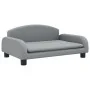 Light gray fabric dog bed 70x45x30 cm by vidaXL, Beds for dogs - Ref: Foro24-171960, Price: 77,00 €, Discount: %