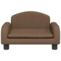 Brown fabric dog bed 50x40x30 cm by vidaXL, Beds for dogs - Ref: Foro24-171973, Price: 64,01 €, Discount: %
