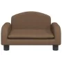 Hundebett aus braunem Stoff, 50 x 40 x 30 cm von vidaXL, Betten für Hunde - Ref: Foro24-171973, Preis: 64,01 €, Rabatt: %