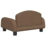 Hundebett aus braunem Stoff, 50 x 40 x 30 cm von vidaXL, Betten für Hunde - Ref: Foro24-171973, Preis: 64,01 €, Rabatt: %