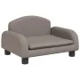 Cama para perros de tela gris taupe 50x40x30 cm de vidaXL, Camas para perros - Ref: Foro24-171974, Precio: 64,01 €, Descuento: %