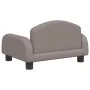 Cama para perros de tela gris taupe 50x40x30 cm de vidaXL, Camas para perros - Ref: Foro24-171974, Precio: 64,01 €, Descuento: %