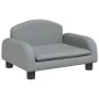 Cama para perros de tela gris claro 50x40x30 cm de vidaXL, Camas para perros - Ref: Foro24-171971, Precio: 59,10 €, Descuento: %