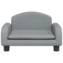 Cama para perros de tela gris claro 50x40x30 cm de vidaXL, Camas para perros - Ref: Foro24-171971, Precio: 59,10 €, Descuento: %