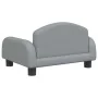 Cama para perros de tela gris claro 50x40x30 cm de vidaXL, Camas para perros - Ref: Foro24-171971, Precio: 59,10 €, Descuento: %