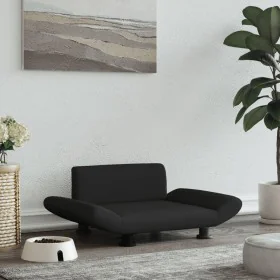 Black fabric dog bed 70x45x28 cm by vidaXL, Beds for dogs - Ref: Foro24-172000, Price: 68,82 €, Discount: %