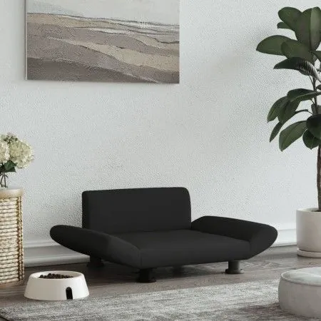 Black fabric dog bed 70x45x28 cm by vidaXL, Beds for dogs - Ref: Foro24-172000, Price: 68,82 €, Discount: %