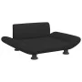 Hundebett aus schwarzem Stoff, 70 x 45 x 28 cm von vidaXL, Betten für Hunde - Ref: Foro24-172000, Preis: 68,82 €, Rabatt: %