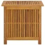 Garten-Aufbewahrungsbox aus massivem Akazienholz 60x50x58 cm von vidaXL, Aufbewahrungsboxen für den Außenbereich - Ref: Foro2...