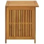 Garten-Aufbewahrungsbox aus massivem Akazienholz 60x50x58 cm von vidaXL, Aufbewahrungsboxen für den Außenbereich - Ref: Foro2...