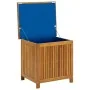 Garten-Aufbewahrungsbox aus massivem Akazienholz 60x50x58 cm von vidaXL, Aufbewahrungsboxen für den Außenbereich - Ref: Foro2...