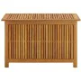 Garten-Aufbewahrungsbox aus massivem Akazienholz 90x50x58 cm von vidaXL, Aufbewahrungsboxen für den Außenbereich - Ref: Foro2...
