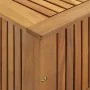 Garten-Aufbewahrungsbox aus massivem Akazienholz 90x50x58 cm von vidaXL, Aufbewahrungsboxen für den Außenbereich - Ref: Foro2...