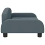 Dark gray fabric children's sofa 70x45x30 cm by vidaXL, Baby and Toddler Furniture - Ref: Foro24-3196359, Price: 83,87 €, Dis...