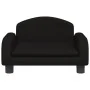 Sofá para niños de tela negro 50x40x30 cm de vidaXL, Mobiliario para bebés y niños pequeños - Ref: Foro24-3196373, Precio: 64...