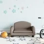 Sofá para niños de tela gris taupe 50x40x30 cm von vidaXL, Baby- und Kleinkindmöbel - Ref: Foro24-3196372, Preis: 64,01 €, Ra...