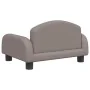 Sofá para niños de tela gris taupe 50x40x30 cm von vidaXL, Baby- und Kleinkindmöbel - Ref: Foro24-3196372, Preis: 64,01 €, Ra...