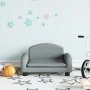 Kindersofa aus hellgrauem Stoff 50x40x30 cm von vidaXL, Baby- und Kleinkindmöbel - Ref: Foro24-3196369, Preis: 60,38 €, Rabat...