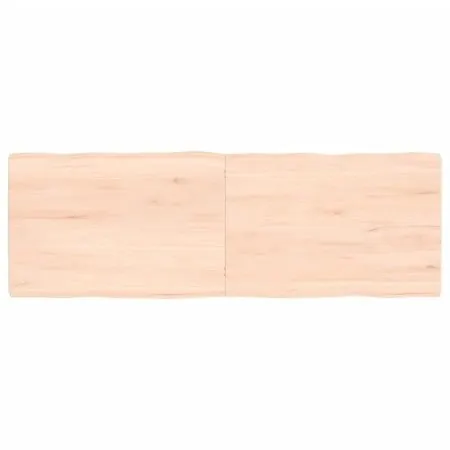 Massivholztischplatte mit Naturkante 120x40x(2-4) cm von vidaXL, Tischplatten - Ref: Foro24-363890, Preis: 43,74 €, Rabatt: %