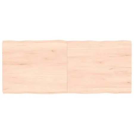 Solid wood table top natural edge 120x50x(2-4) cm by vidaXL, Table tops - Ref: Foro24-363892, Price: 36,91 €, Discount: %