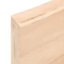 Massivholz Tischplatte mit natürlichem Rand 120x50x(2-6) cm von vidaXL, Tischplatten - Ref: Foro24-363893, Preis: 42,37 €, Ra...