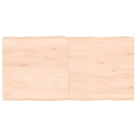Solid wood table top natural edge 120x60x(2-6) cm by vidaXL, Table tops - Ref: Foro24-363895, Price: 49,21 €, Discount: %