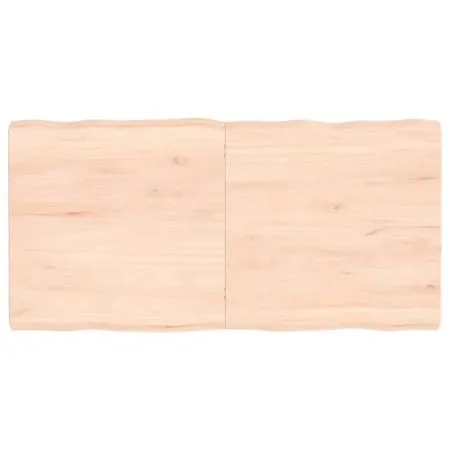 Massivholztischplatte mit Naturkante 120x60x(2-6) cm von vidaXL, Tischplatten - Ref: Foro24-363895, Preis: 49,21 €, Rabatt: %