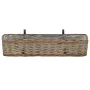 Balcony planter 2 pcs wicker with PE lining 80 cm by vidaXL, Pots and planters - Ref: Foro24-287642, Price: 57,85 €, Discount: %