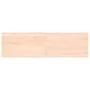 Tablero de mesa madera maciza borde natural 140x40x(2-4) cm von vidaXL, Tischplatten - Ref: Foro24-363896, Preis: 49,21 €, Ra...