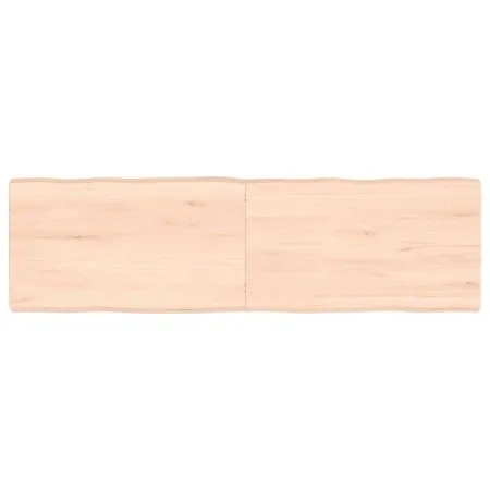Massivholztischplatte mit Naturkante 140x40x(2-6) cm von vidaXL, Tischplatten - Ref: Foro24-363897, Preis: 42,37 €, Rabatt: %
