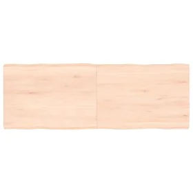 Massivholz Tischplatte mit natürlichem Rand 140x50x(2-4) cm von vidaXL, Tischplatten - Ref: Foro24-363898, Preis: 41,01 €, Ra...